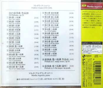 CD Frédéric Chopin: 24 Préludes Op.28 / Préludes, Nr.25 Op.45 • Nr.26 Op. Posth.