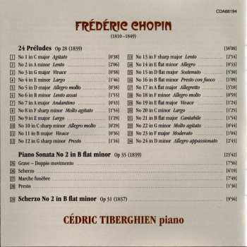 CD Frédéric Chopin: 24 Préludes ∙ Piano Sonata No 2 ∙ Scherzo No 2