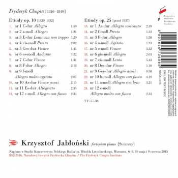 CD Frédéric Chopin: Etiudy Op. 10. 25