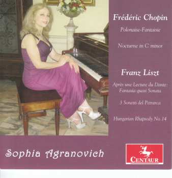 Album Frédéric Chopin: Polonaise-Fantaisie; Nocturne In C Minor; Après Une Lecture Du Dante - Fantasia Quasi Sonata; 3 Sonetti Del Petrarca; Hungarian Rhapsody No. 14