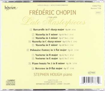 CD Frédéric Chopin: Late Masterpieces