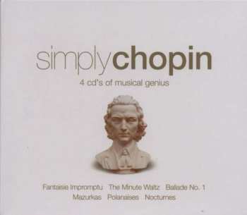 4CD/Dobozkészlet Frédéric Chopin: Simply Chopin