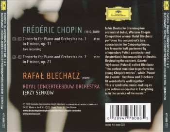 CD Frédéric Chopin: The Piano Concertos