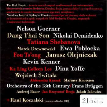 21CD/Dobozkészlet Frédéric Chopin: The Real Chopin (Complete Works On Period Instruments)