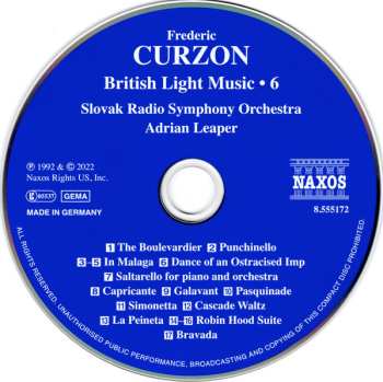 CD Slovak Radio Symphony Orchestra: British Light Music • 6