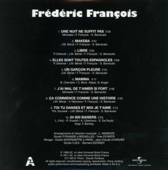 9CD/Dobozkészlet Frédéric François: L'intégrale Des Albums Originaux 1984-1992