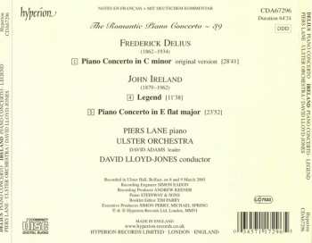 CD Frederick Delius: Piano Concerto In C Minor Op 17 (Original Version) / Piano Concerto In E Flat Major / Legend