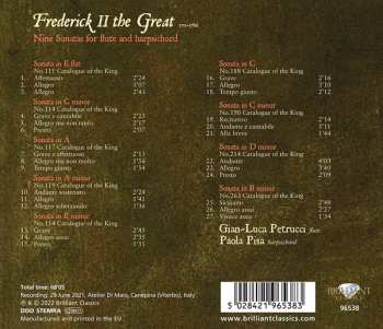 CD Friedrich der Grosse: Nine Sonatas For Flute & Harpsichord