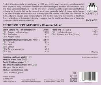 CD Laurence Jackson: Chamber Music (Serenade For Flute And Piano; Violin Sonata No. 1; Piano Trio)