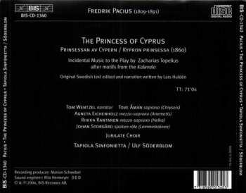CD Tapiola Sinfonietta: The Princess Of Cyprus (Incidental Music To The Play By Zacharias Topelius)