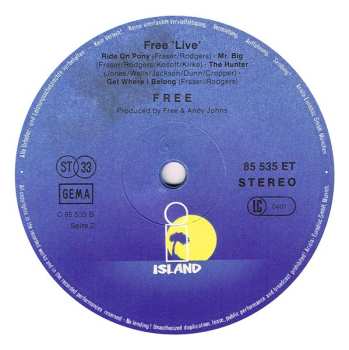 LP Free: Free Live