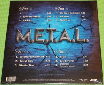 2LP/CD Freedom Call: M.E.T.A.L. CLR
