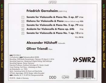 CD Oliver Triendl: Complete Cello Sonatas