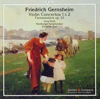 Album Linus Roth: Violin Concertos 1 & 2 - Fantasiestück Op.33