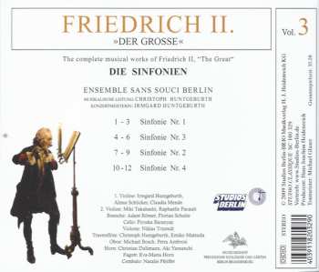 CD Friedrich der Grosse: Die Sinfonien, Vol. 3