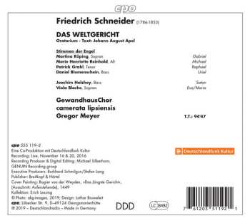2CD Gewandhauschor Leipzig: Das Weltgericht
