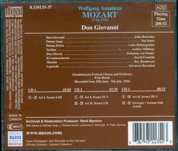 3CD Wolfgang Amadeus Mozart: Don Giovanni