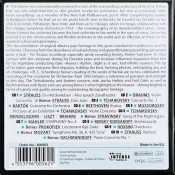 10CD/Dobozkészlet Fritz Reiner: Fritz Reiner & The Chicago Symphony Orchestra: Milestones Of A Legendary Conductor