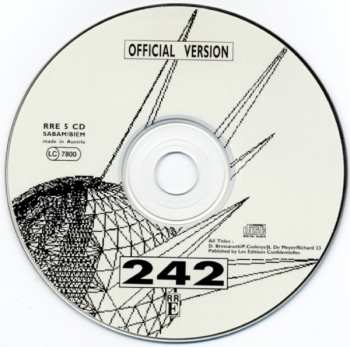 CD Front 242: Official Version