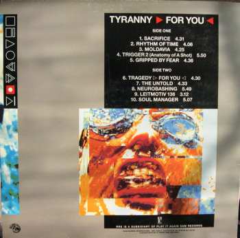 LP Front 242: Tyranny ► For You ◄