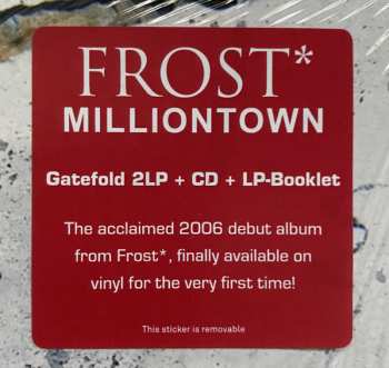 2LP/CD Frost*: Milliontown