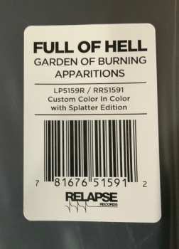 LP Full Of Hell: Garden Of Burning Apparitions CLR | LTD