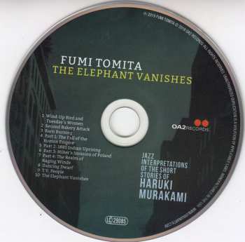 CD Fumi Tomita: The Elephant Vanishes (Jazz Interpretations Of The Short Stories Of Haruki Murakami)