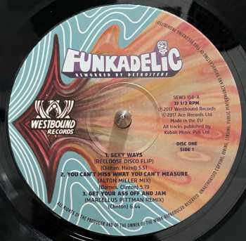 3LP Funkadelic: Reworked By Detroiters
