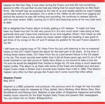 CD Fusion: Till I Hear From You