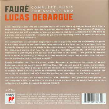 4CD/Dobozkészlet Gabriel Fauré: Complete Music For Solo Piano