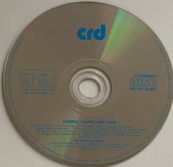 CD Gabriel Fauré: The Two Quartets For Piano & Strings