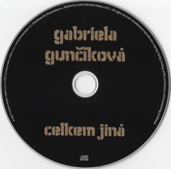 CD Gabriela Gunčíková: Celkem Jiná