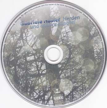 CD Gabriele Hasler: Herden Und Andere Büschel