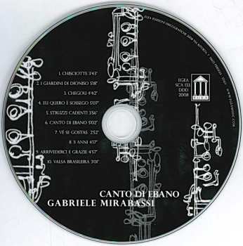 CD Gabriele Mirabassi: Canto Di Ebano