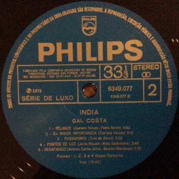 LP Gal Costa: Índia