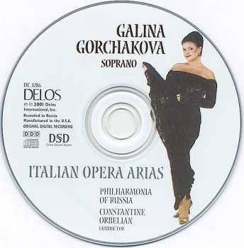 CD Russian Philharmonic Orchestra: Italian Opera Arias