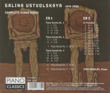 2CD Galina Ustvolskaya: Complete Piano Music