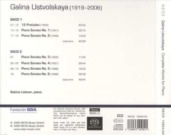 2SACD Galina Ustvolskaya: Complete Works For Piano