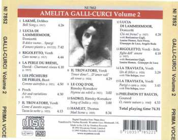 CD Amelita Galli-Curci: Galli-Curci (Volume 2)