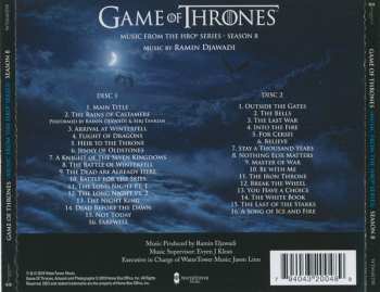 2CD Ramin Djawadi: Game Of Thrones (Music From The HBO Series) Season 8