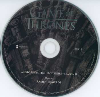 2CD Ramin Djawadi: Game Of Thrones (Music From The HBO Series) Season 8