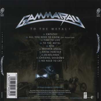 CD Gamma Ray: To The Metal!