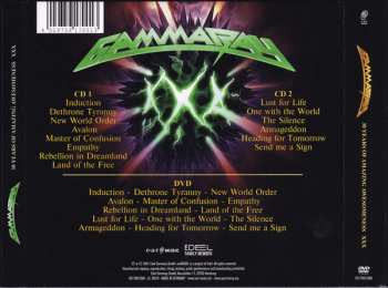 2CD/DVD Gamma Ray: XXX (30 Years Live Anniversary - 1990 - 2020) DIGI