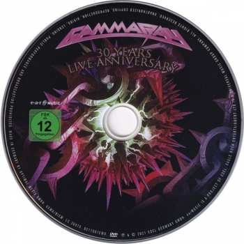 2CD/DVD Gamma Ray: XXX (30 Years Live Anniversary - 1990 - 2020) DIGI