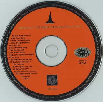 CD Gandalf The Grey: The Grey Wizard Am I