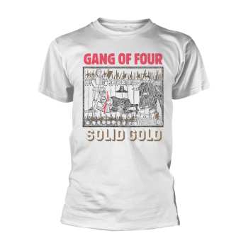 Merch Gang Of Four: Póló Solid Gold
