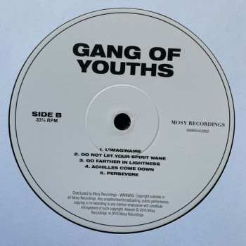 2LP Gang of Youths: Go Farther In Lightness