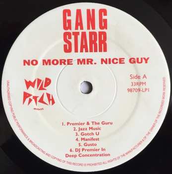 LP Gang Starr: No More Mr. Nice Guy