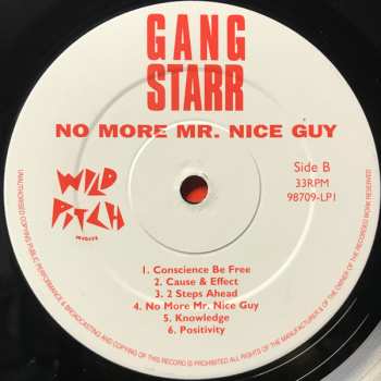 LP Gang Starr: No More Mr. Nice Guy