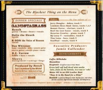 CD Gangstagrass: The Blackest Thing On The Menu LTD | NUM